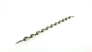 UN-0001 TEST - Genuine Peridot Bracelet in 925 Sterling Silver